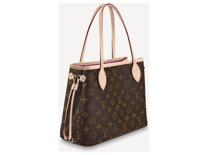  Louis Vuitton  LV  nie voll PM  Mono  Braun ref 281009 Joli 