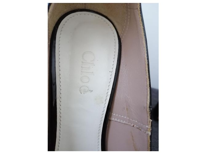 Sandali Chloé in pelle nera 36 Nero - vista 4