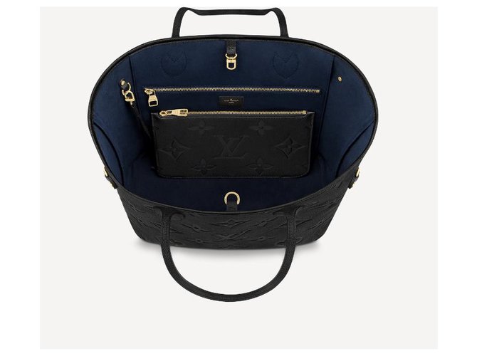 Louis Vuitton LV Neverfull empreinte nero - vista 2