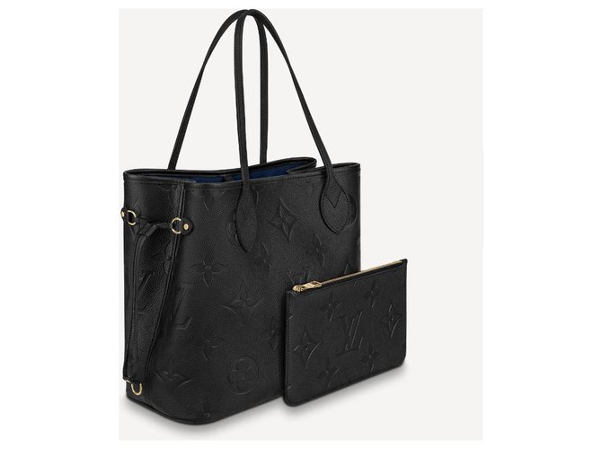 Louis Vuitton LV Neverfull empreinte nero - vista 3
