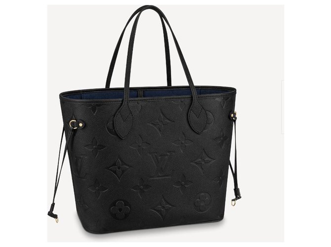 Louis Vuitton LV Neverfull empreinte nero - vista 4