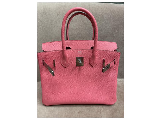 Hermès Birkin 30 Rosa - vista 2