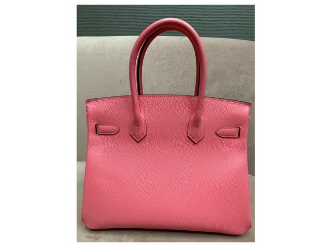 Hermès Birkin 30 Rosa - vista 4