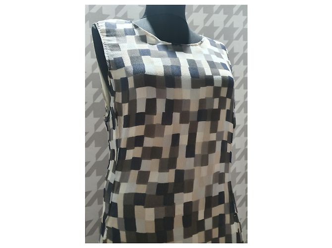 Vestido de seda Hugo Boss Multicolor - vista 2