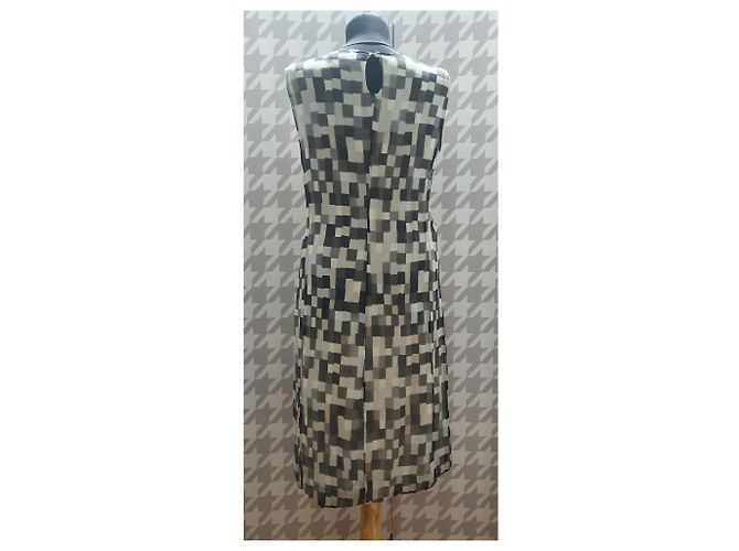 Vestido de seda Hugo Boss Multicolor - vista 3
