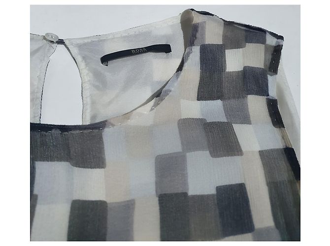 Vestido de seda Hugo Boss Multicolor - vista 5