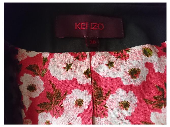 Kenzo Wool Jacket Chocolate - view 5