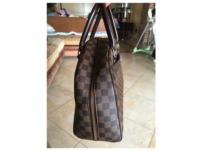 Louis Vuitton Handtasche aus Leder Hellbraun - Ansicht 2