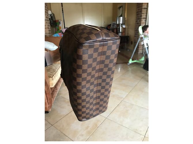 Louis Vuitton Handtasche aus Leder Hellbraun - Ansicht 3