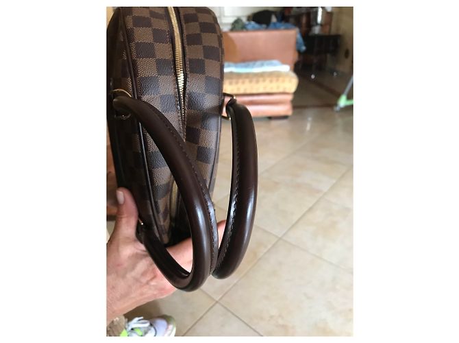 Louis Vuitton Handtasche aus Leder Hellbraun - Ansicht 4