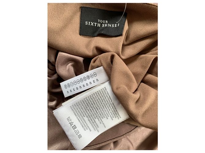 Autre Marque Sixth Sense Langes Kleid Braun Polyester XL - Ansicht 4