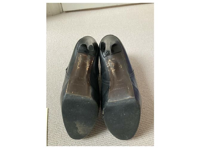 Burberry Prorsum Botines Burberry con hebilla Negro - vista 7