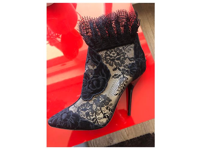 Botines de encaje negro Jimmy Choo - vista 2