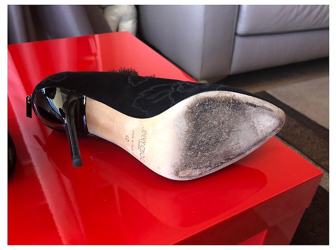 Botines de encaje negro Jimmy Choo - vista 5
