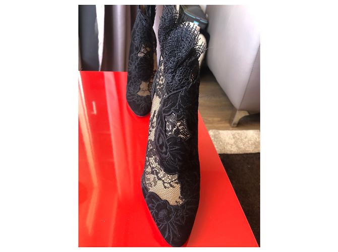 Botines de encaje negro Jimmy Choo - vista 6