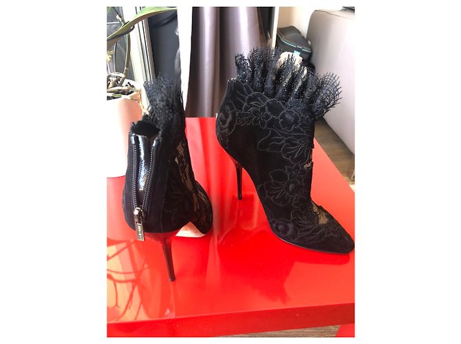 Botines de encaje negro Jimmy Choo - vista 7