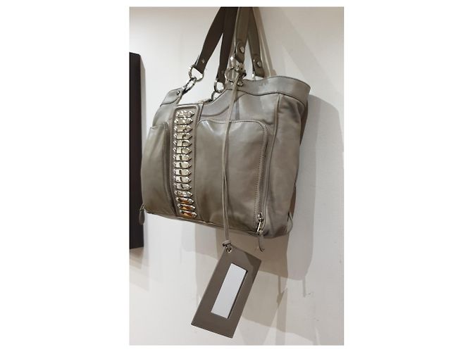 Balenciaga borsa clouse totebag Beige - vista 2