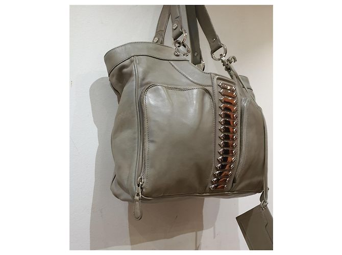 Balenciaga borsa clouse totebag Beige - vista 3