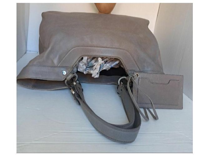 Balenciaga borsa clouse totebag Beige - vista 7