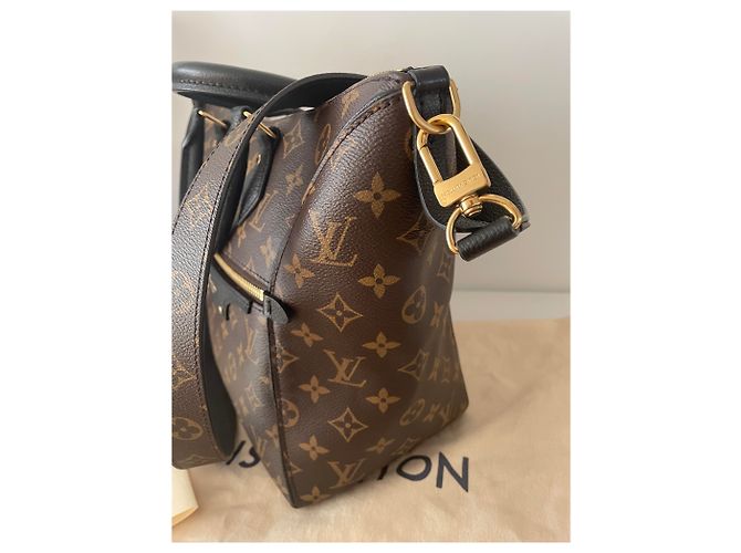 Louis Vuitton Tournelle PM Monogram Noir Marrone - vista 2