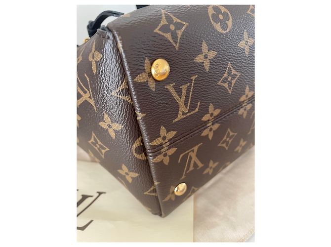 Louis Vuitton Tournelle PM Monogram Noir Marrone - vista 5