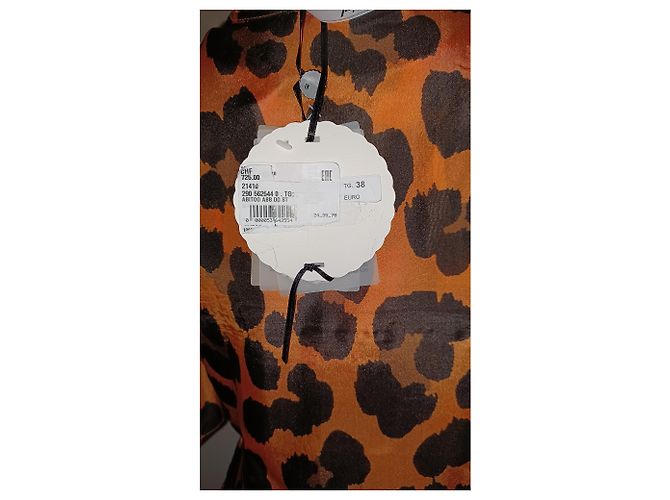 Autre Marque Seidenkleid mehrfarbig Mehrfarben - Ansicht 2