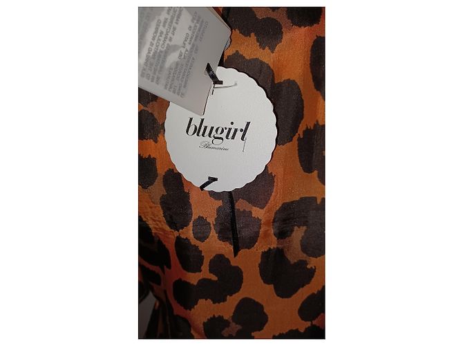 Autre Marque Seidenkleid mehrfarbig Mehrfarben - Ansicht 9
