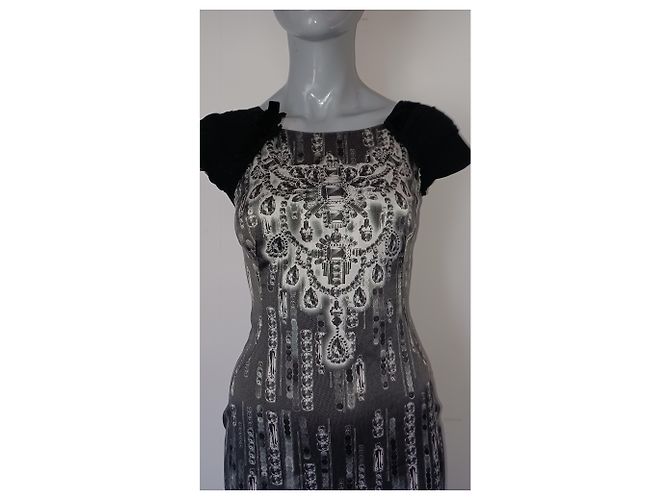 Vestido de seda Karen Millen Multicolor - vista 2