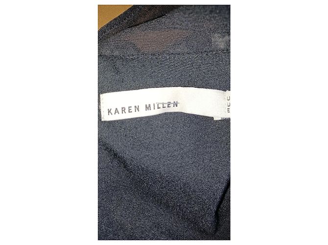 Vestido de seda Karen Millen Multicolor - vista 3
