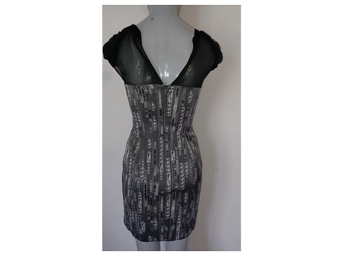 Vestido de seda Karen Millen Multicolor - vista 5