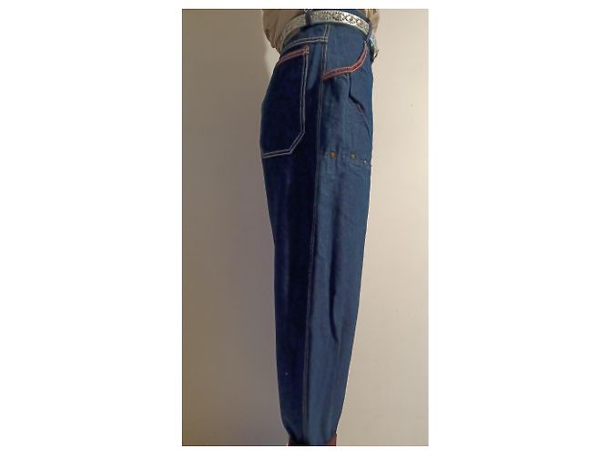Jeans Diesel in denim blu - vista 5