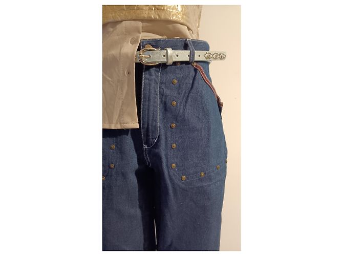 Jeans Diesel in denim blu - vista 7