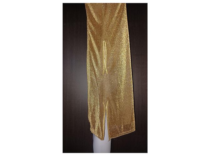 Autre Marque Goldenes Cocktailkleid - Ansicht 4
