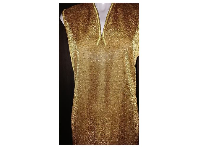 Autre Marque Goldenes Cocktailkleid - Ansicht 5