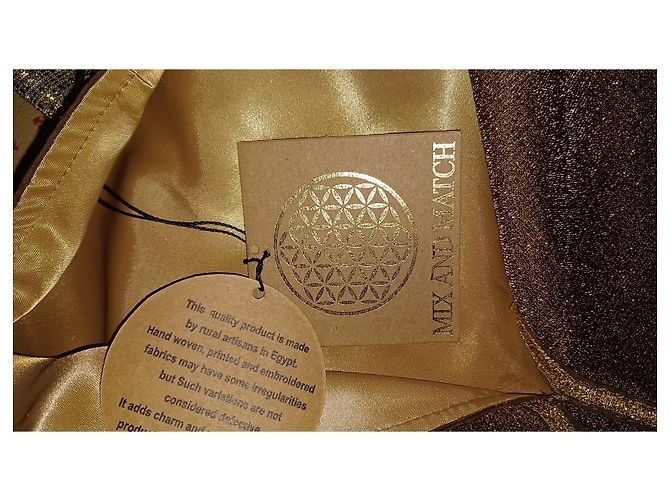 Autre Marque Goldenes Cocktailkleid - Ansicht 7