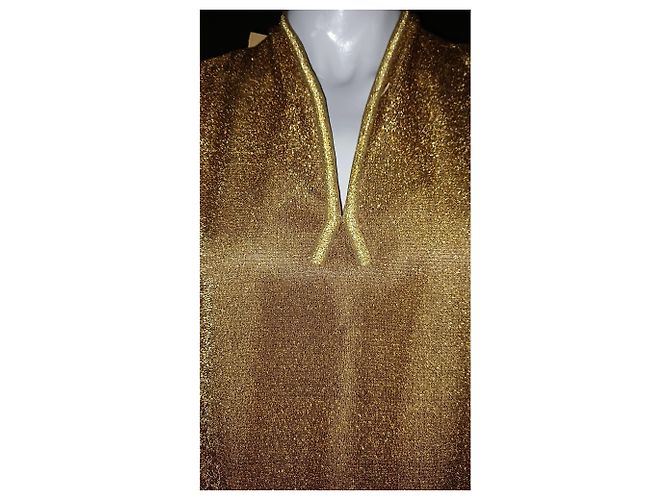 Autre Marque Goldenes Cocktailkleid - Ansicht 8