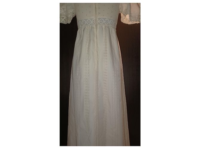 Autre Marque Robe en coton blanc - vue 12
