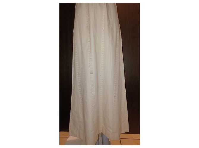 Autre Marque Robe en coton blanc - vue 8