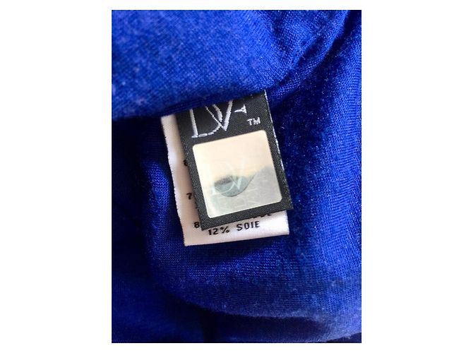 Diane Von Furstenberg DvF Zarita vestido de encaje cobalto Azul - vista 9