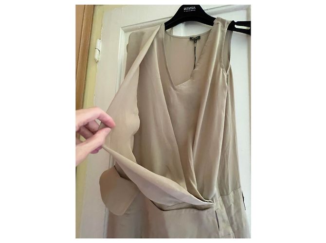 Autre Marque Mono de seda NUE 19.04 Beige - vista 7