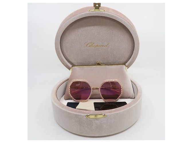 Chopard SCHAF06S 8FCR Cannes Special Collection Sonnenbrille Rosa Metall Pink - Ansicht 11