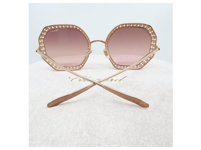 Chopard SCHAF06S 8FCR Cannes Special Collection Sonnenbrille Rosa Metall Pink - Ansicht 3