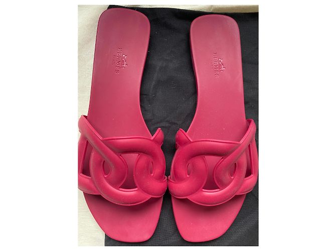 Hermès Sandalen Pink - Ansicht 2