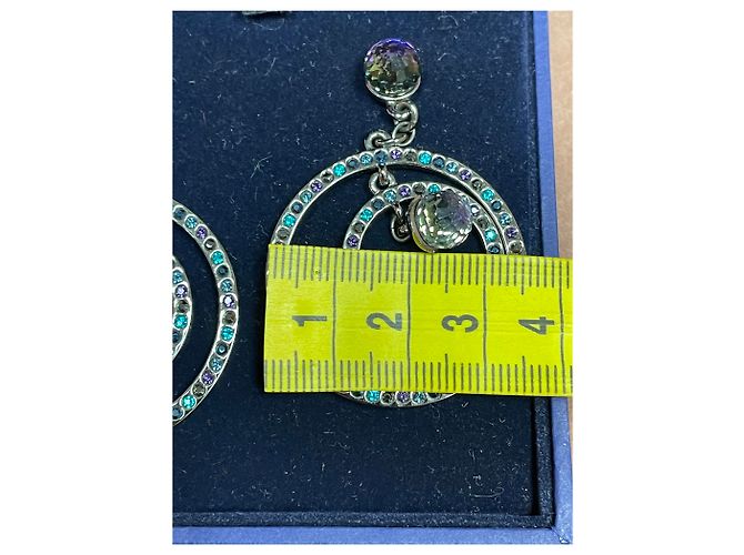 Swarovski Ohrringe Metall Mehrfarbig Mehrfarben - Ansicht 3