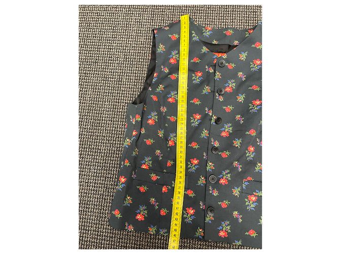 Cardigan Kenzo fantasia floreale viscosa 36 Multicolore - vista 5