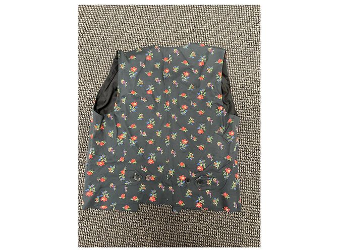 Cardigan Kenzo fantasia floreale viscosa 36 Multicolore - vista 7