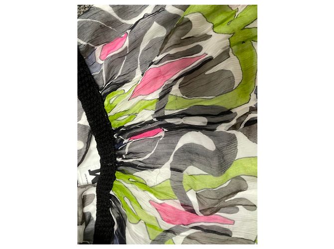 Missoni Seidenkleid Mehrfarbig Größe M Mehrfarben - Ansicht 10