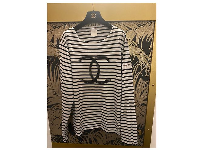 Iconica camicia da marinaio Chanel Blu navy - vista 6