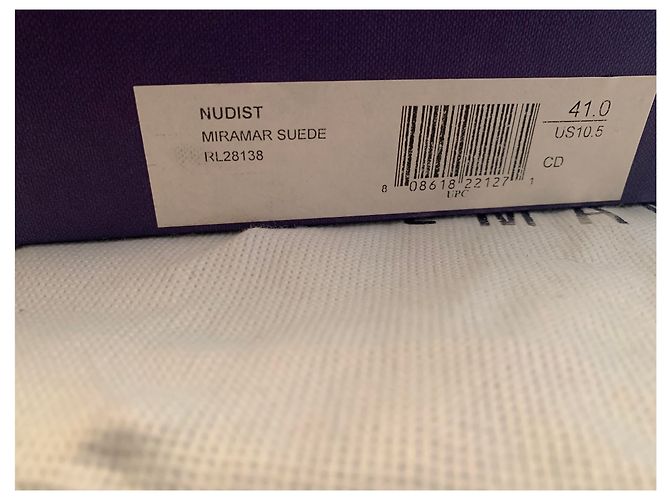 Sandali Stuart Weitzman Nudist in scamosciato blu - vista 5