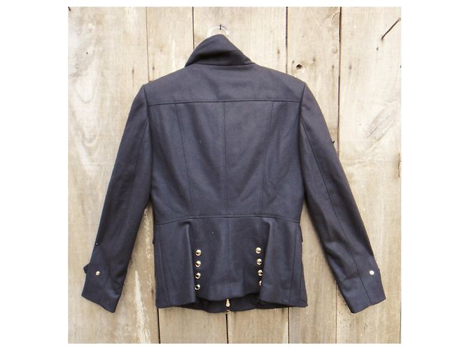 Abrigo corto burberry t 38/40 Nueva condición Marrón oscuro - vista 12